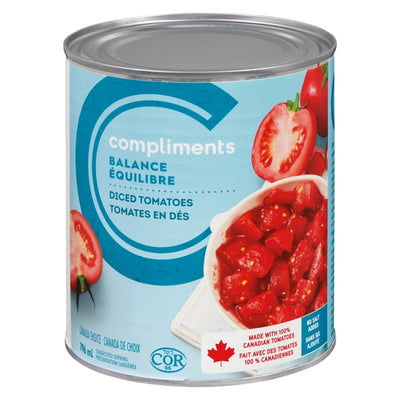 COMPLIMENTS LOW SALT DICED TOM [796 ml]