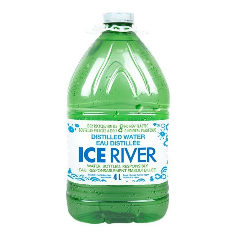 ICE RIVER DISTILLED WATER [4 lt]