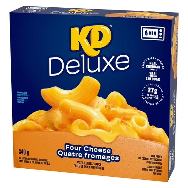 KD DELUXE FOUR CHEESE [340 g]