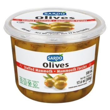 SARDO STUFFED MAMMOTH OLIVES [500 ml]