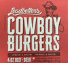 LEADBETTERS COWBOY BURGERS [1.36 kg]