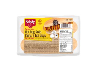 SCHAR GLUTEN FREE HOT DOG ROLL [228 g]