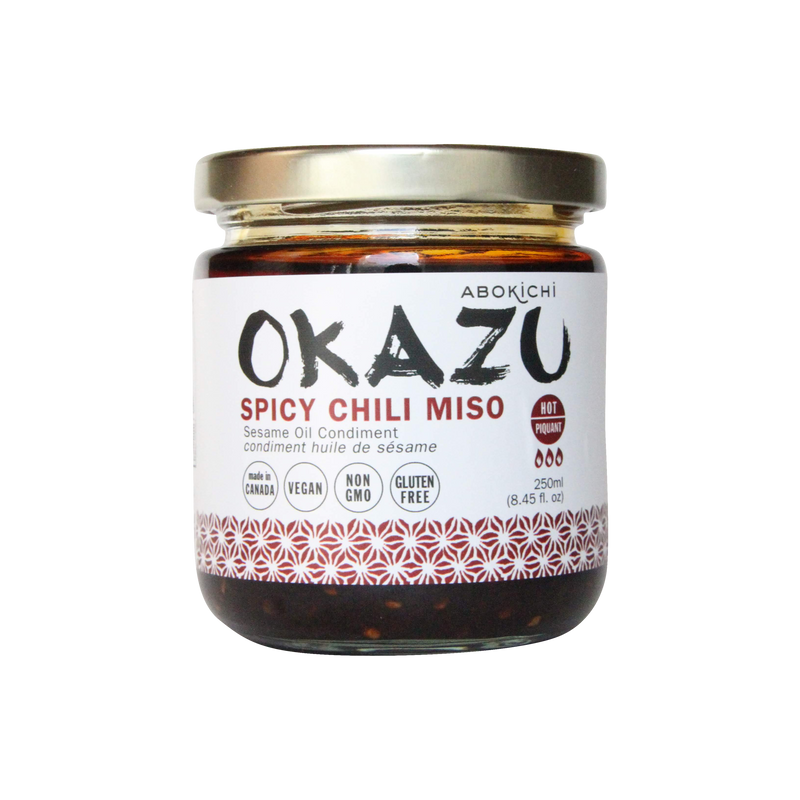 OKAZU SPICY CHILI MISO CONDIME [230 ml]