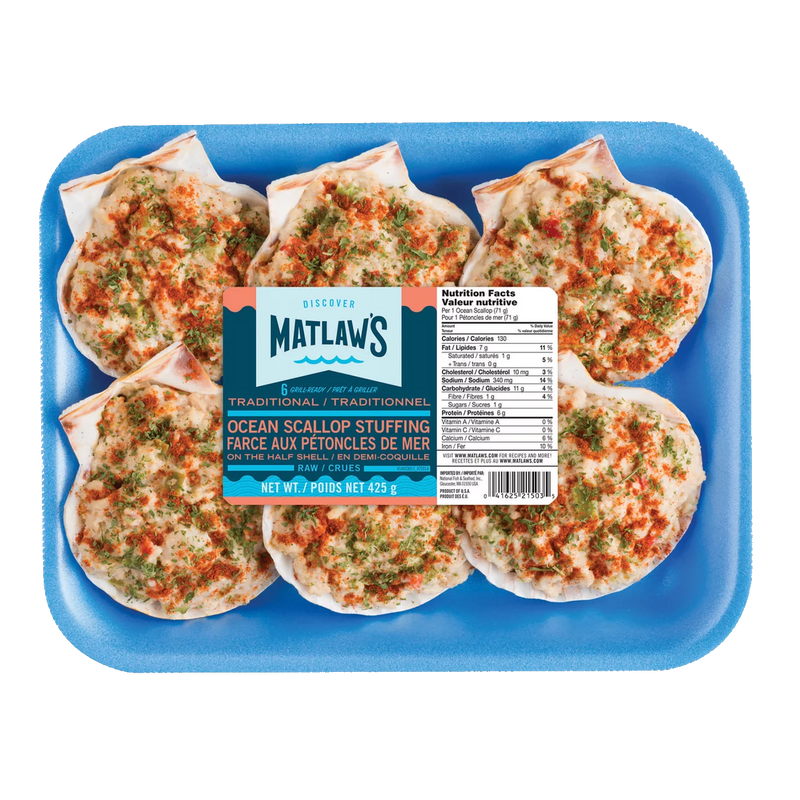 MATLAWS STUFFED SCALLOPS [425 g]