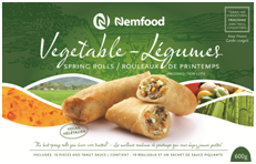 NEMFOOD SPRING ROLLS VEG [300 g]