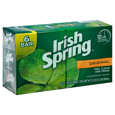 IRISH SPRING ORIGINAL BARS [6 pkg]