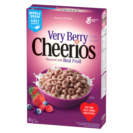 CHEERIOS VERY BERRY 411 g