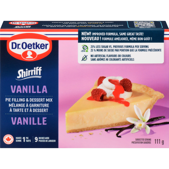 SHIRRIFF VANILLA PIE FILLING [111 g]