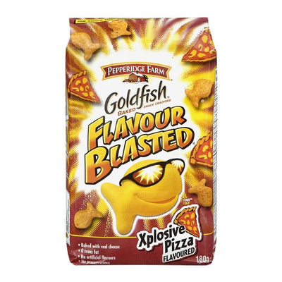 GOLD FISH XPLOSIVE PIZZA [180 g]