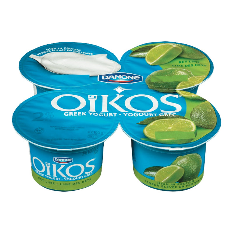 DANONE OIKOS KEY LIME GREEK [4 pkg]