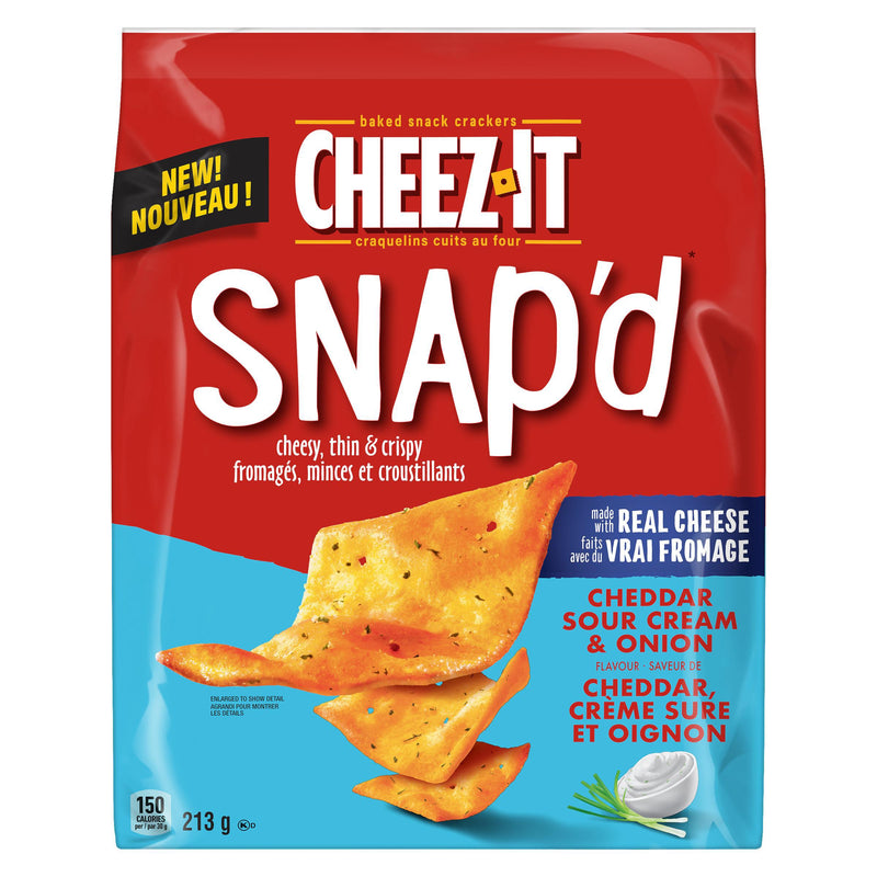 CHEEZ-IT SNAPPED SC & ONION [213 g]