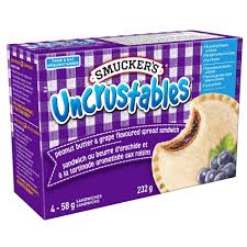 SMUCKERS UNCRUSTABLES PB GRAPE [232 g]