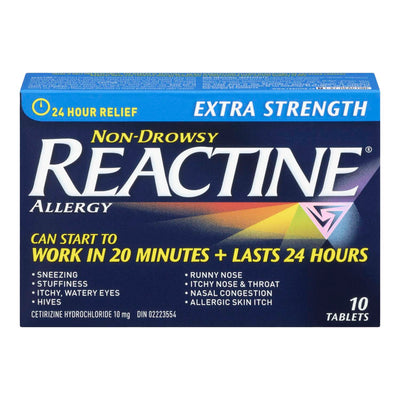 REACTINE EXTRA [10 pkg]