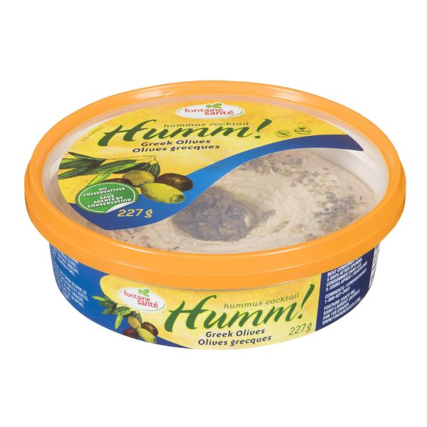Humm Greek Olives Hummus Cocktail, 227 g