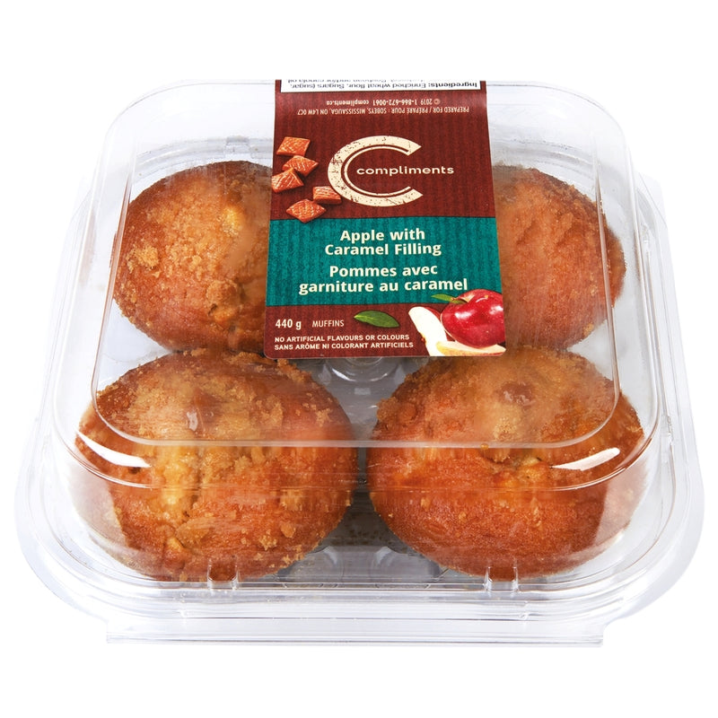 COMPLIMENTS APPLE CARAMEL MUFF [1 ea]