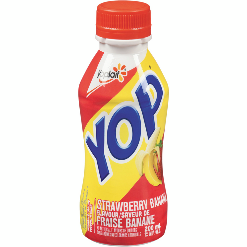YOP STRAW BANANA [200 ml]