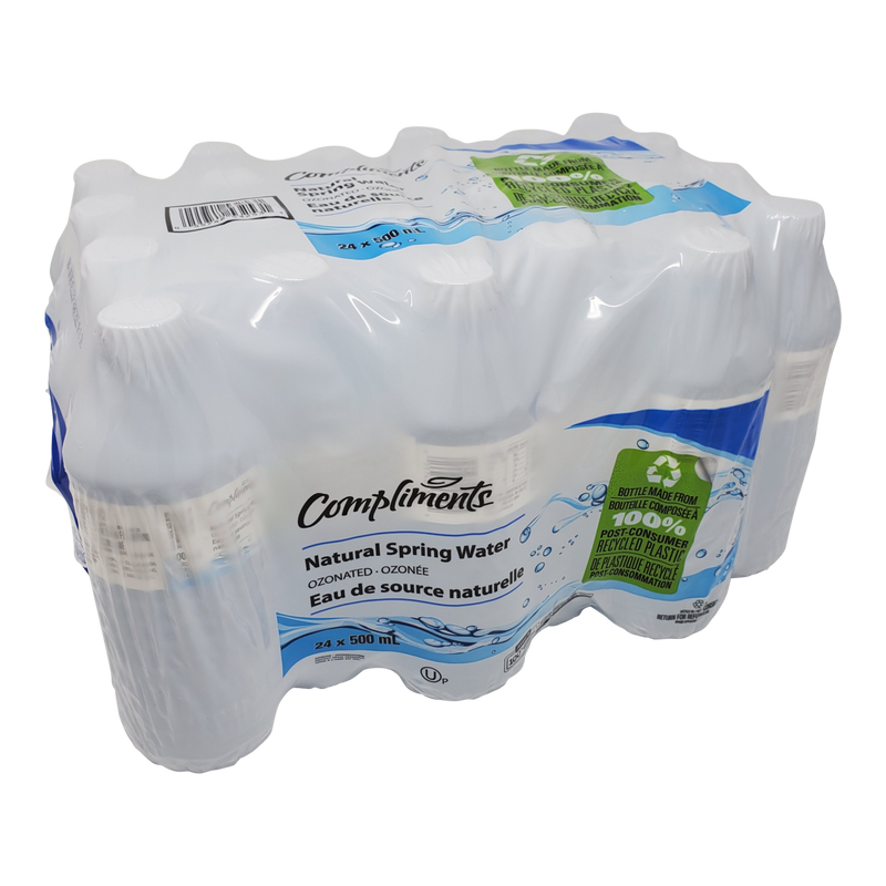 COMPLIMENTS SPRING WATER 24S [24 pkg]