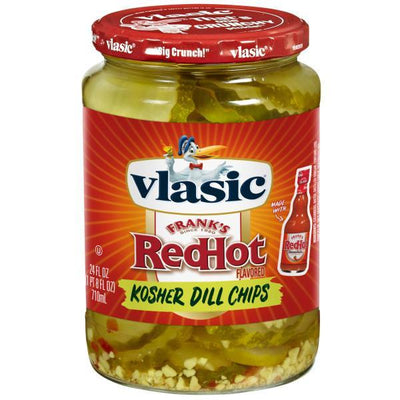 VLASIC RED HOT DILL CHIPS [710 ml]