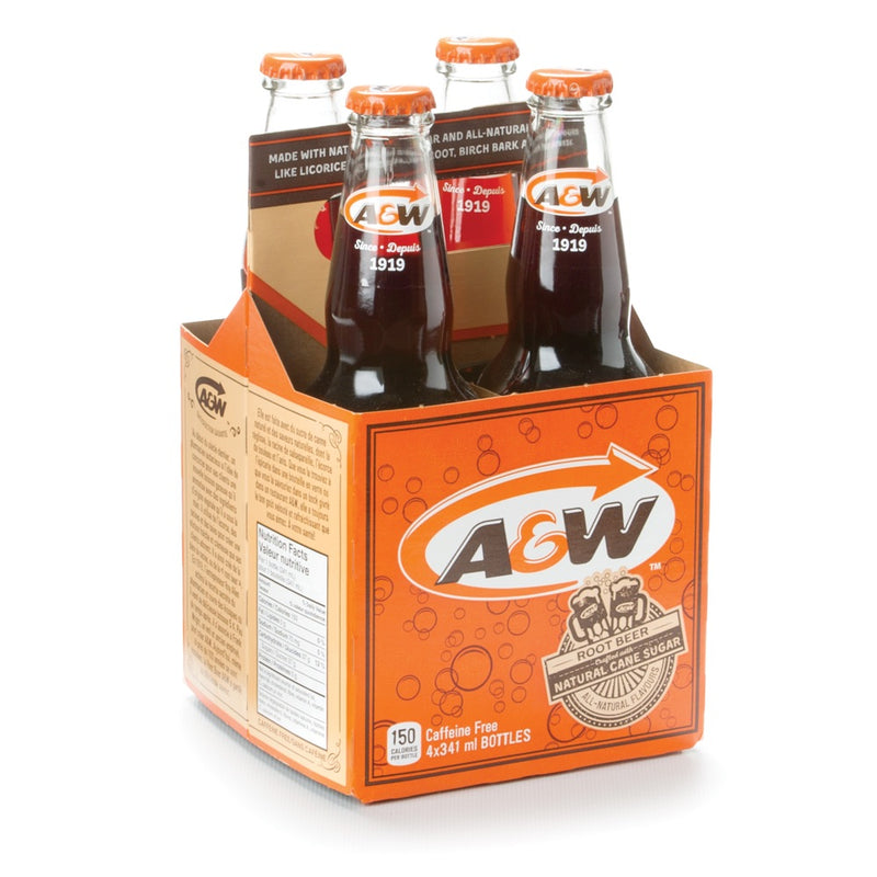 A & W ROOTBEER 4 PACK [4 pkg]