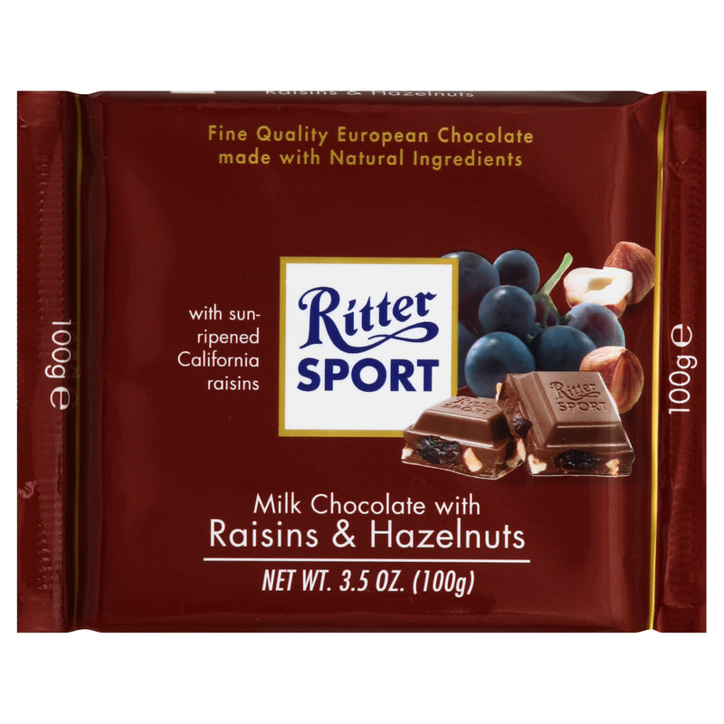 RITTER SPORT RASIN HAZELNUT [100 g]