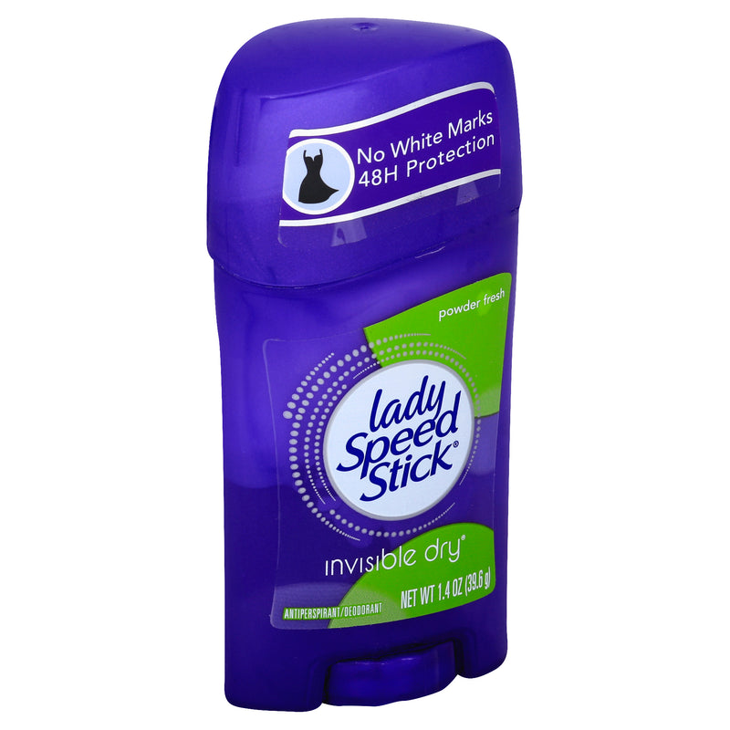 Lady Speed Stick Powder Fresh Invisible Dry Antiperspirant Deodorant, 40 g