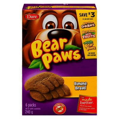 BEAR PAW BANANA BREAD [240 g]