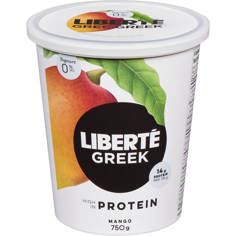 LIBERTE GREEK 0% YOGOURT MANGO [650 g]