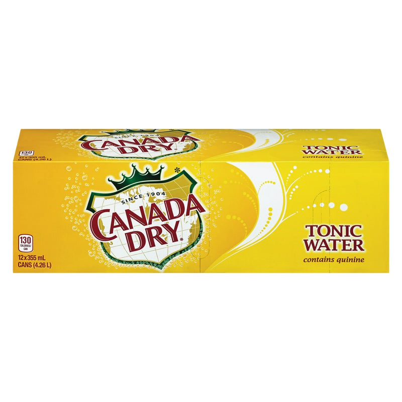 CANADA DRY TONIC WATER [12 pkg]