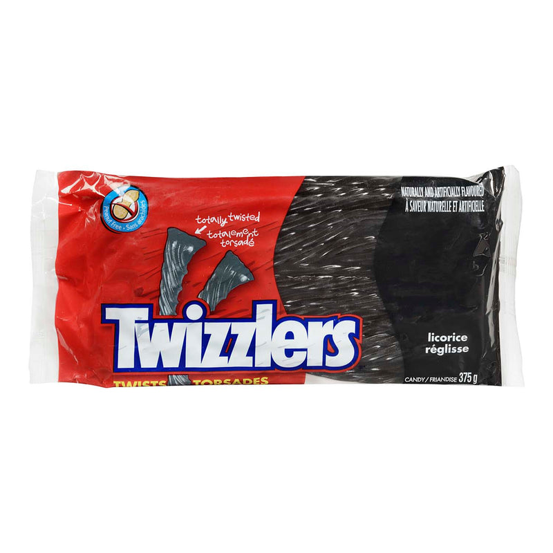 TWIZZLER BLACK LICORICE [375 g]