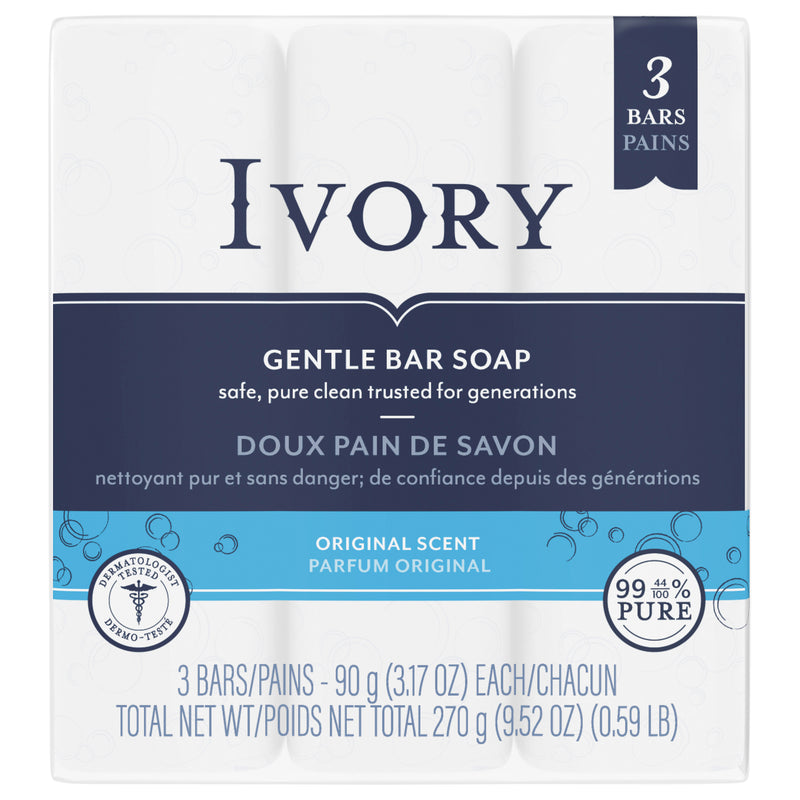 IVORY BAR SOAP [3 pkg]
