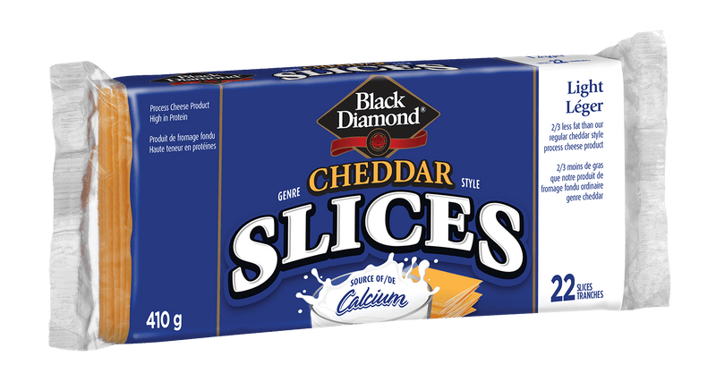 BD CHEESE SLICES LIGHT [410 g]
