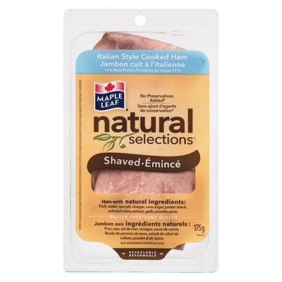 MAPLE LEAF NATURAL ITALIAN HAM [175 g]