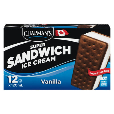 VANILLA ICE CREAM SANDWICH [12 pkg]