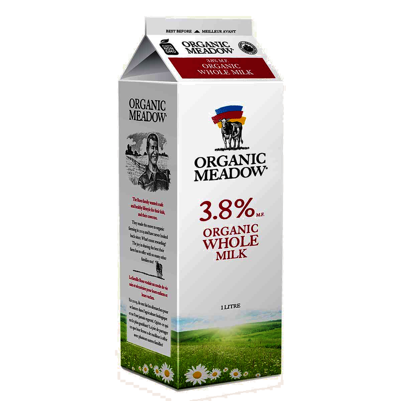 ORGANIC MEADOW  WHOLE MILK [1 ltr]