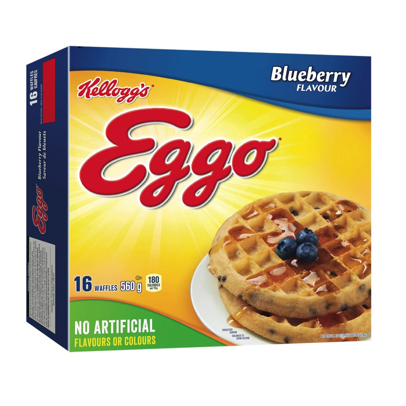 KELLOGGS EGGO BLUEBERRY [560 gr]