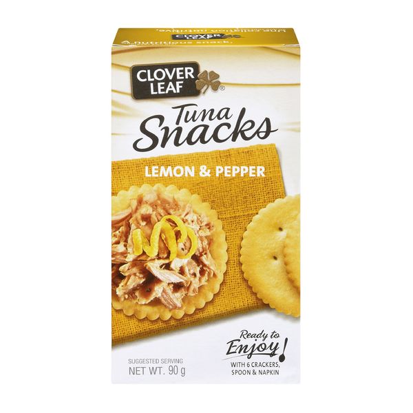 CLOVER LEAF SNACKS LEMON PEPPE [90 g]