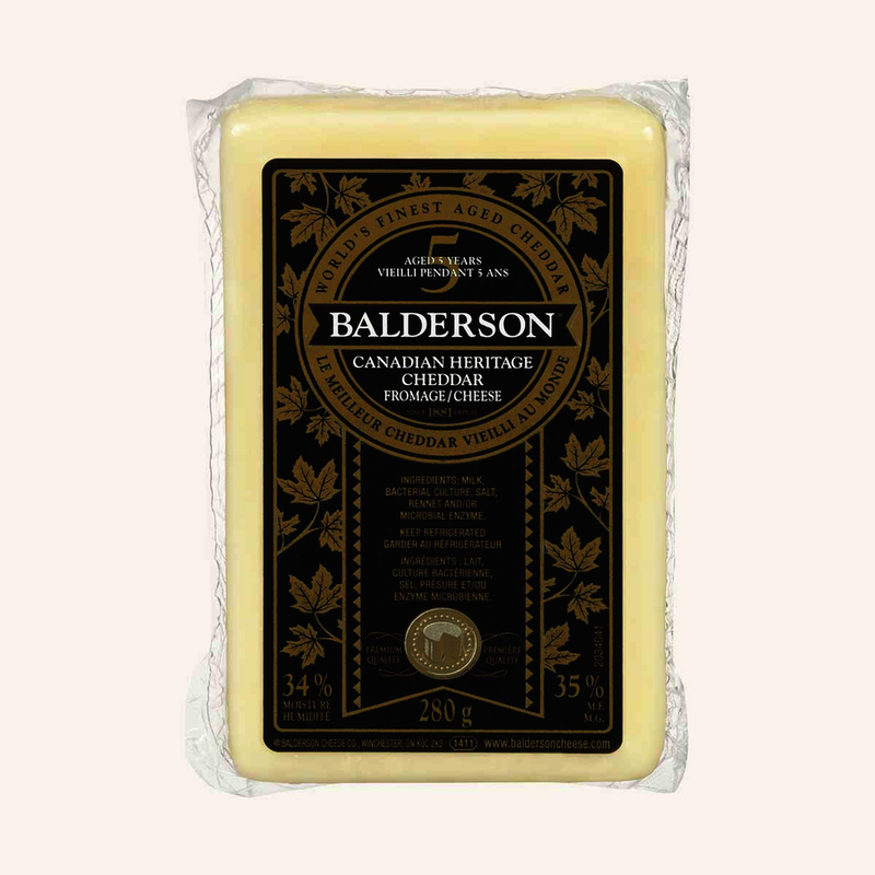 Balderson Canadian Heritage Cheddar Cheese, 280 g