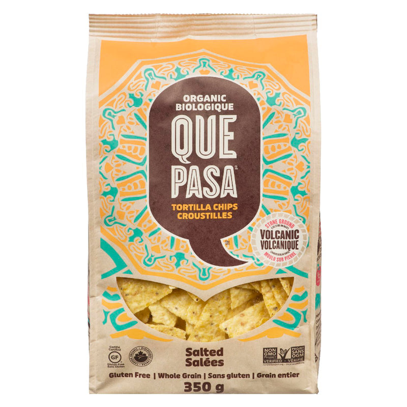 QUE PASA SALTED TORTILLA CHIPS [350 g]