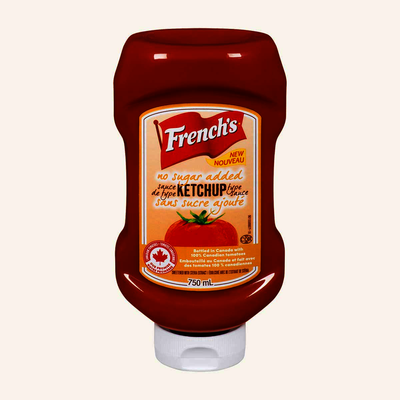 FRENCHS KETCHUP NO SUGAR ADDED [750 ml]