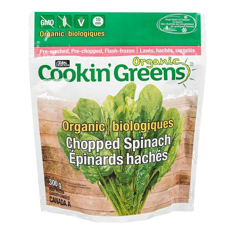 COOKIN GREEN ORGANIC SPINACH [300 g]