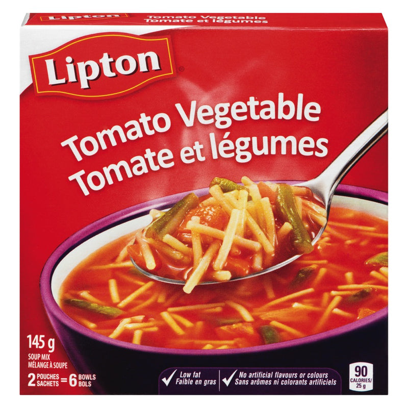 LIPTON TOMATO VEGTABLE SOUP MI [145 g]