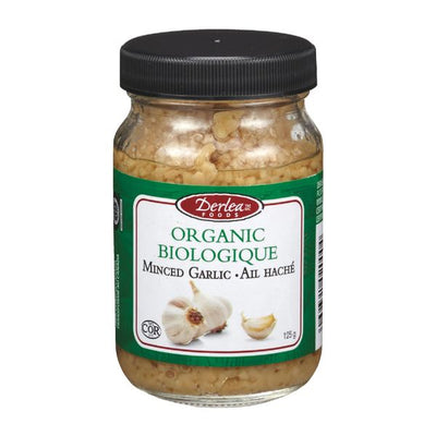 DERLEA ORGANIC MINCED GARLIC [125 g]