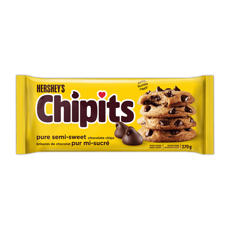 HERSHEYS SEMI-SWEET CHIPITS [270 g]