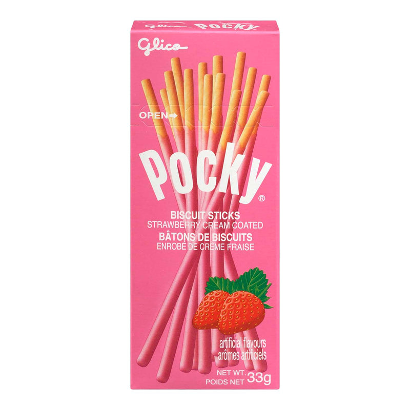 POCKY STRAWBERRY STICKS [40 g]