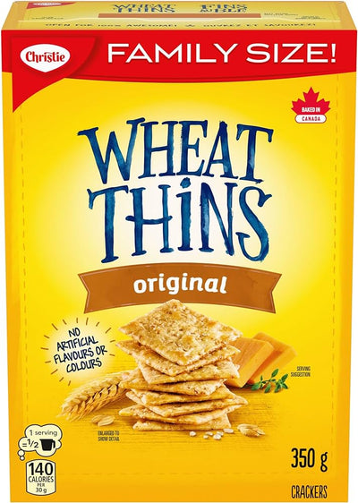 Christie Original Wheat Thins Crackers, 350 g