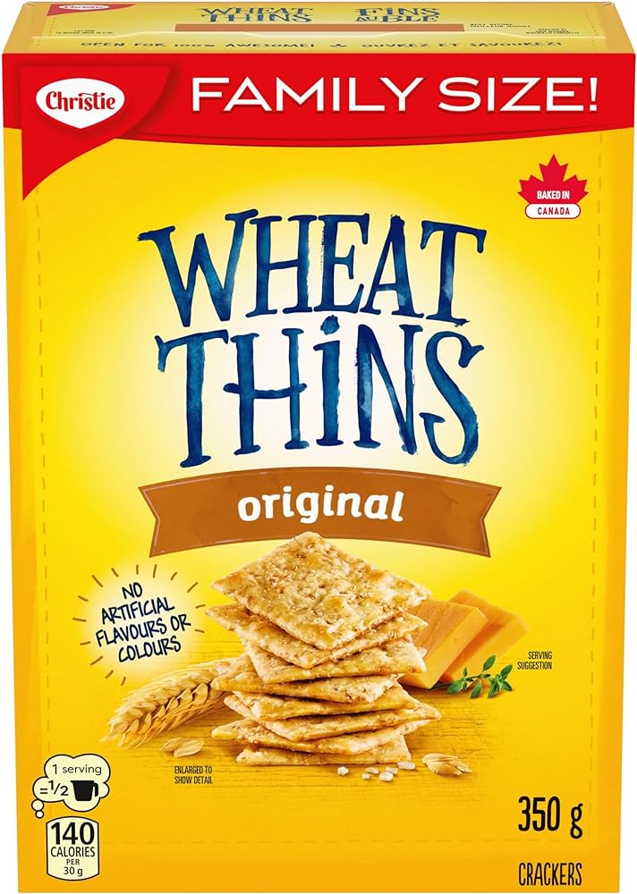 Christie Original Wheat Thins Crackers, 350 g