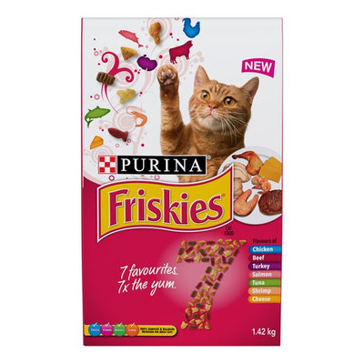 FRISKIES 7 FAVOURITES CAT FOOD [1.42 kg]