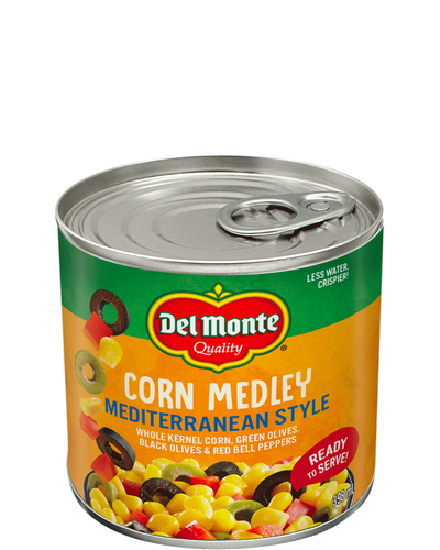 DELMONTE MEDITERRANEAN CORN [398 ml]