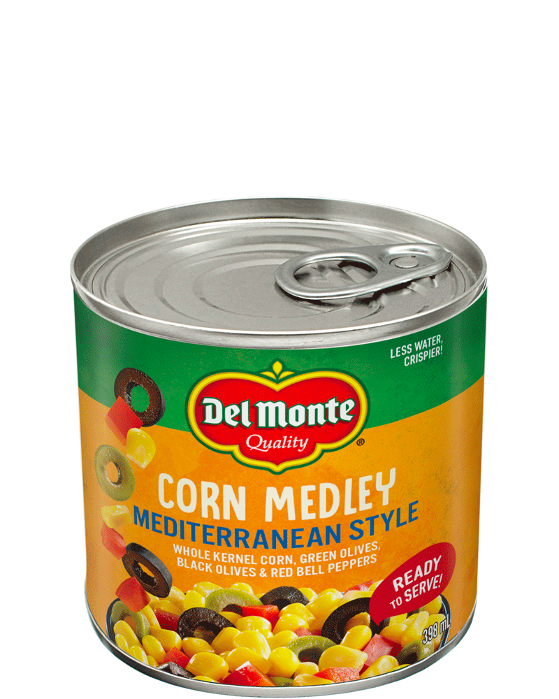 DELMONTE MEDITERRANEAN CORN [398 ml]