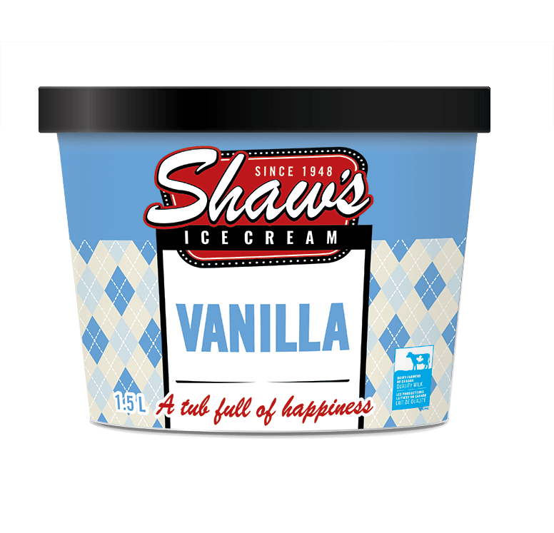 SHAWS ICE CREAM VANILLA [1.5 ltr]